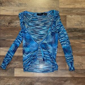 Express Women’s Vintage 90’s Rayon cardigan with one clasp size M